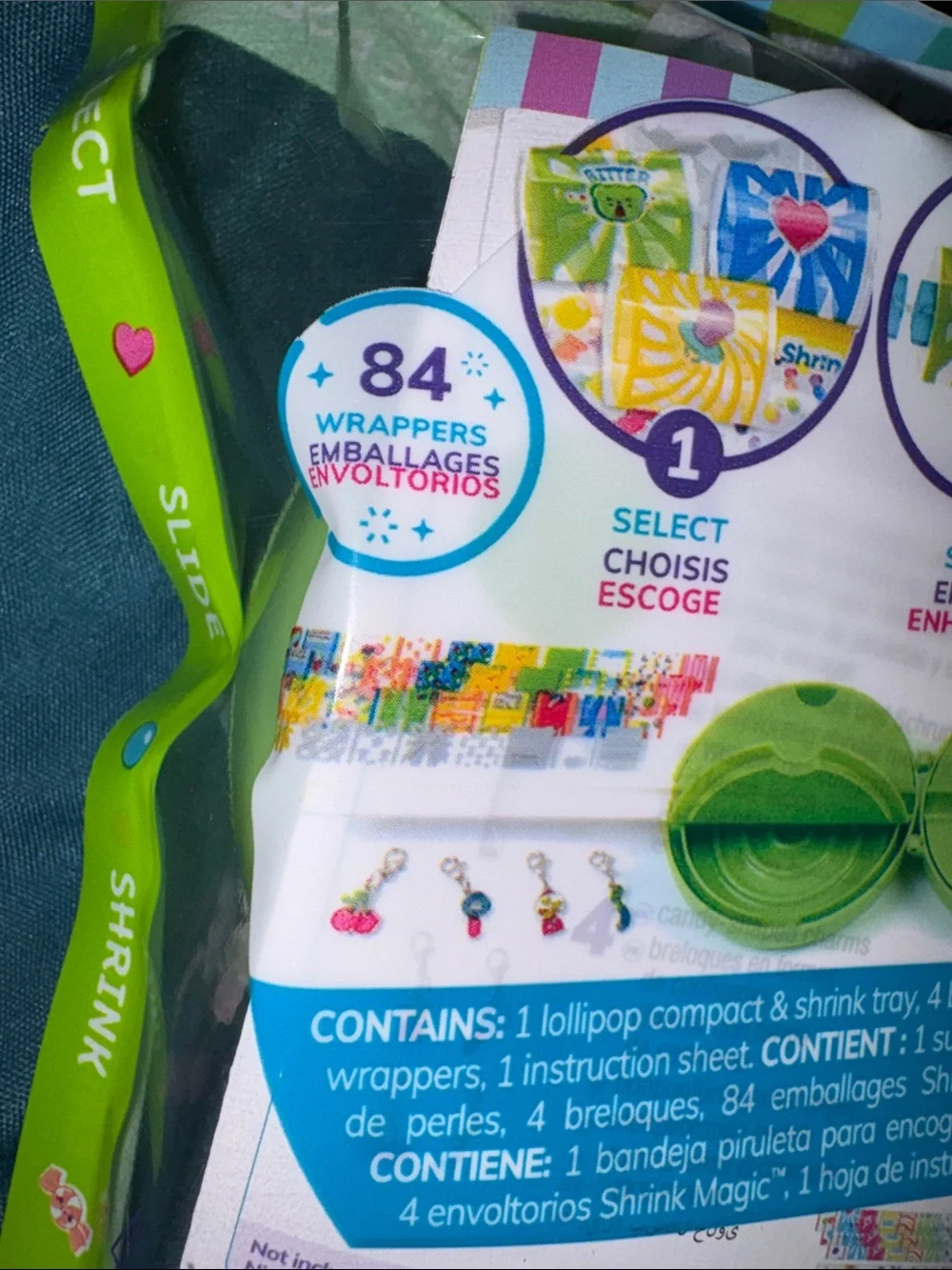 Make It Real Shrink Magic DIY Bracelet Kit- Green